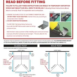 Ultraroof Tile Installation Guide