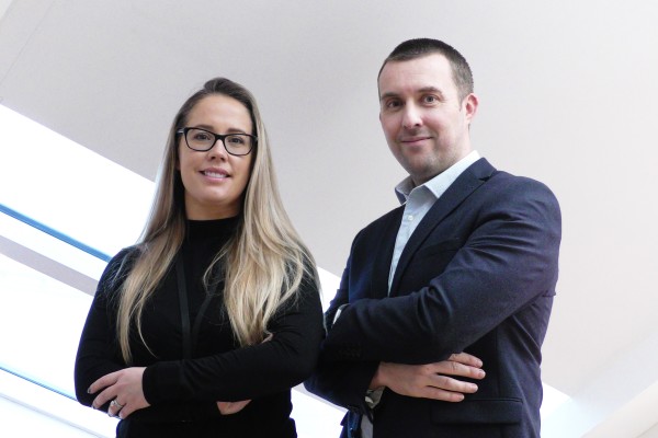 Rebecca Clegg and Greg Hawksworth