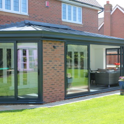 Livinroof, extension, sliding doors