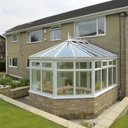 Small Glass Roof Conservatory