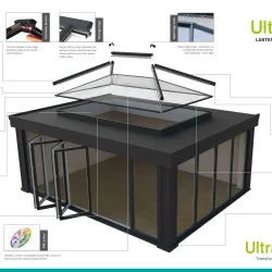 Ultrasky Lantern Exploded View