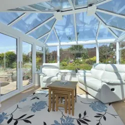 White Conservatory Roof