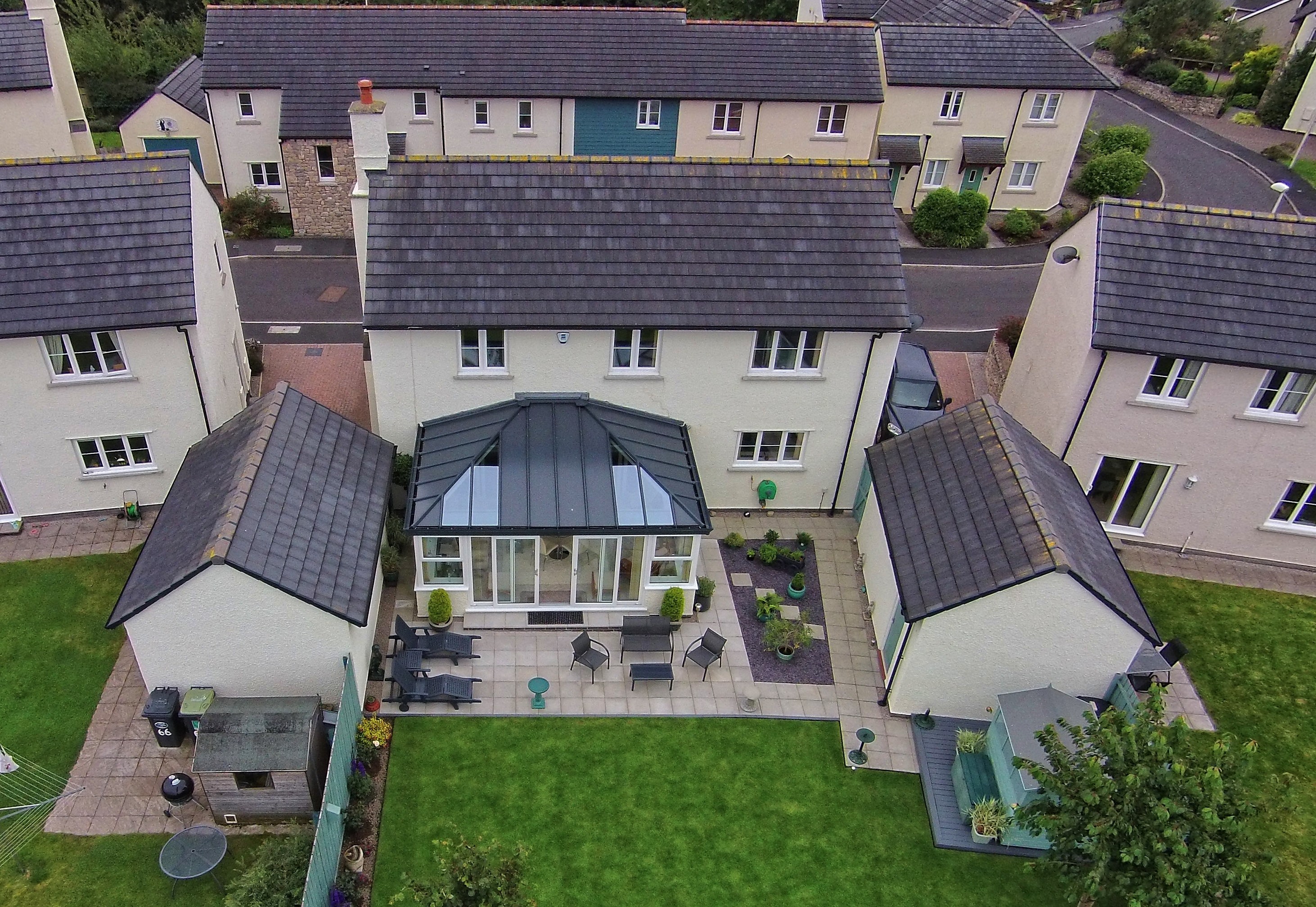 Georgian Conservatory With Solid Roof