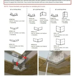 Ultraroof Beam Bracketry Installation Leaflet