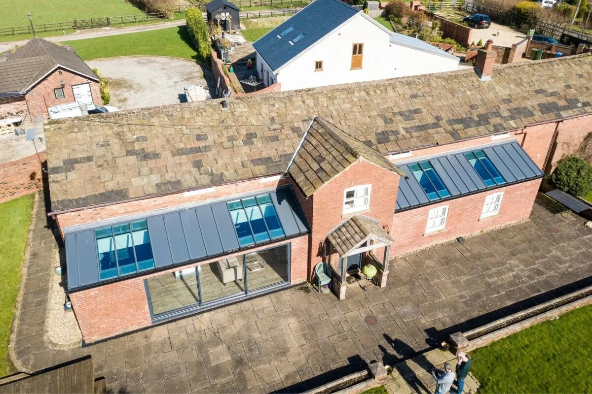 Double Livinroof Extension