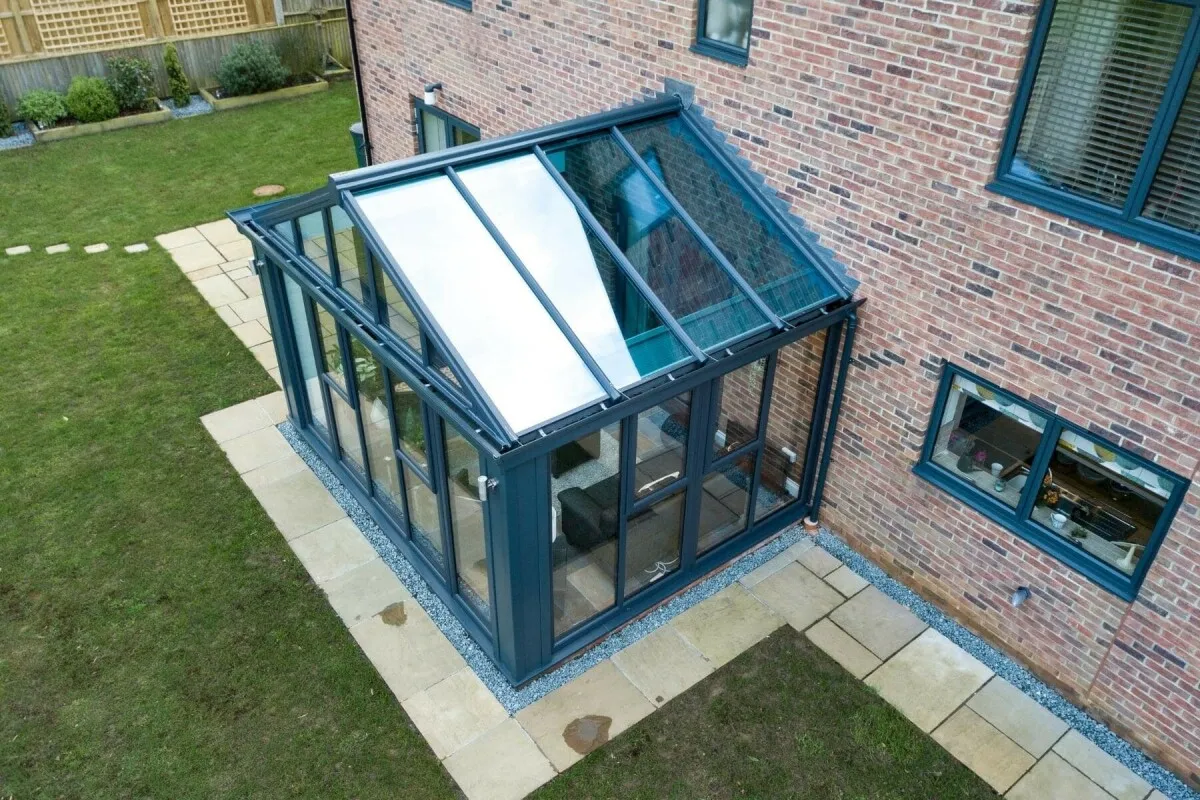 Glass Roof Conservatory External