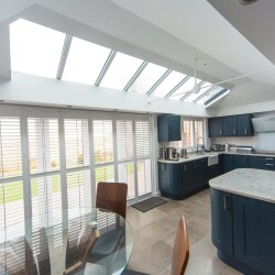 Solid Roof Kitchen Extension