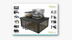 Ultrasky Flat Skylight Exploded View
