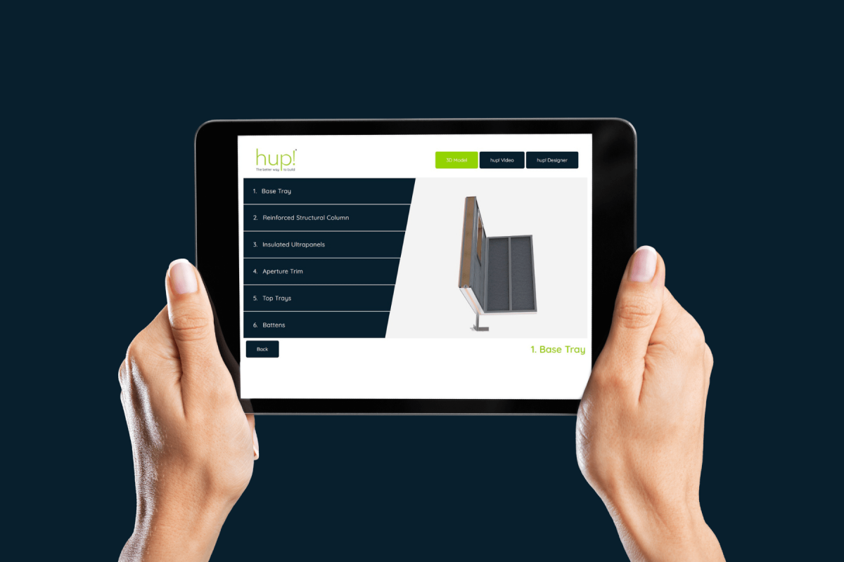 hup! digital tools tablet