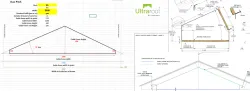 Ultraroof Gable Frame Size Calculator