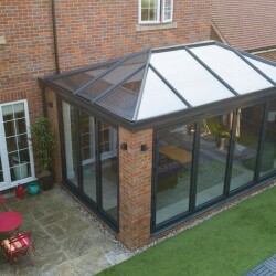 glazed orangery extension