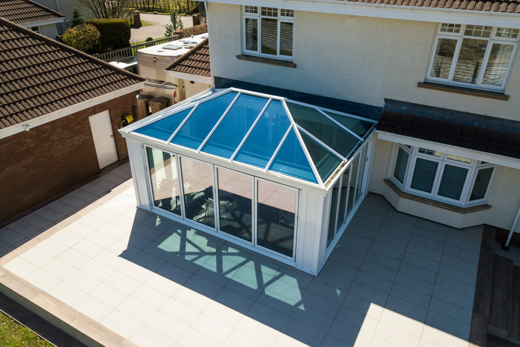 custom glazing orangery roof