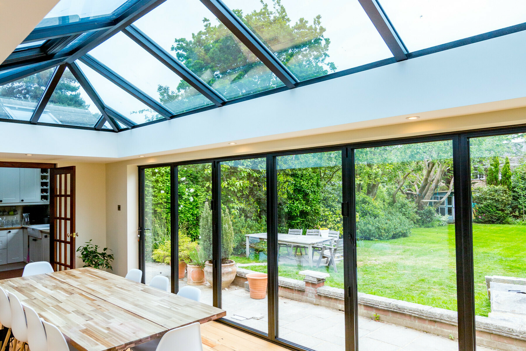 glass roof orangeries