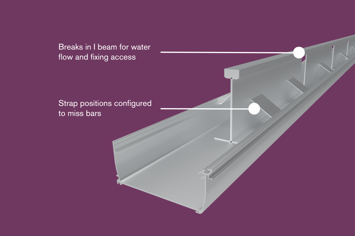 Livinroof Reinforced Box Gutter