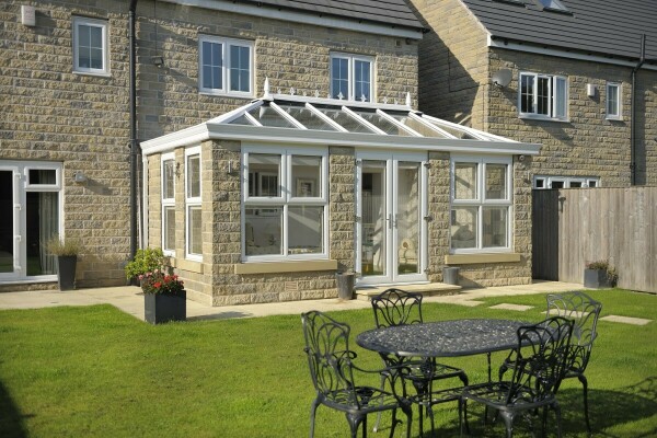 Glass roof extension