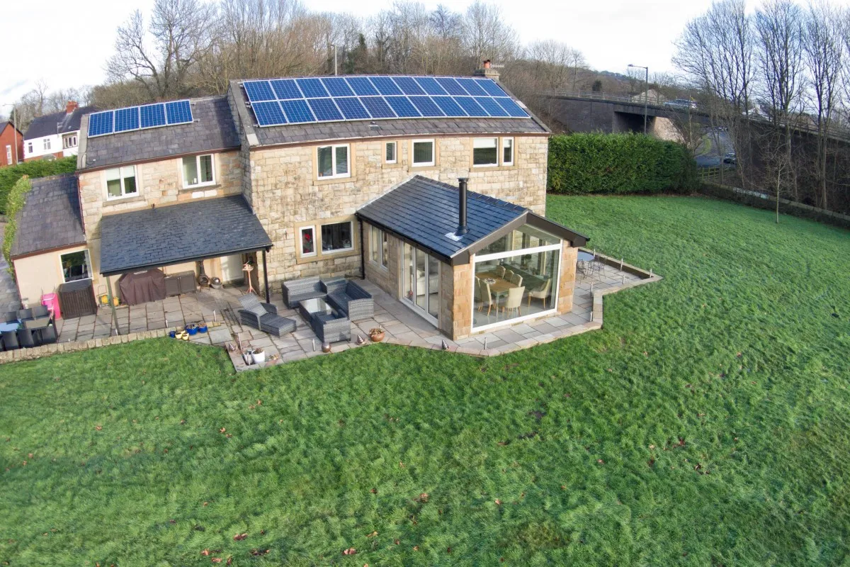 Real Roof Tiled Conservatory Roof