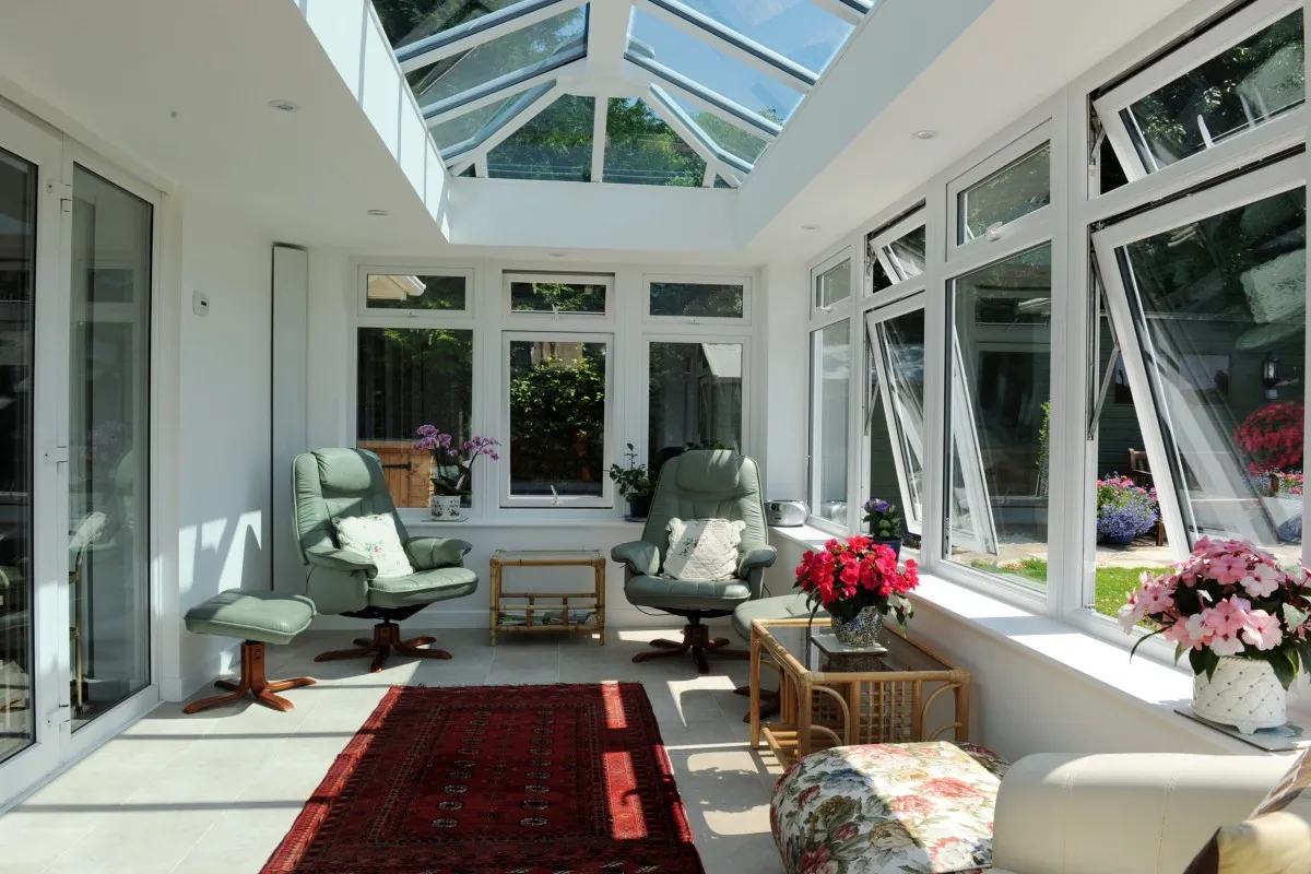 Loggia Extension With Roof Lantern