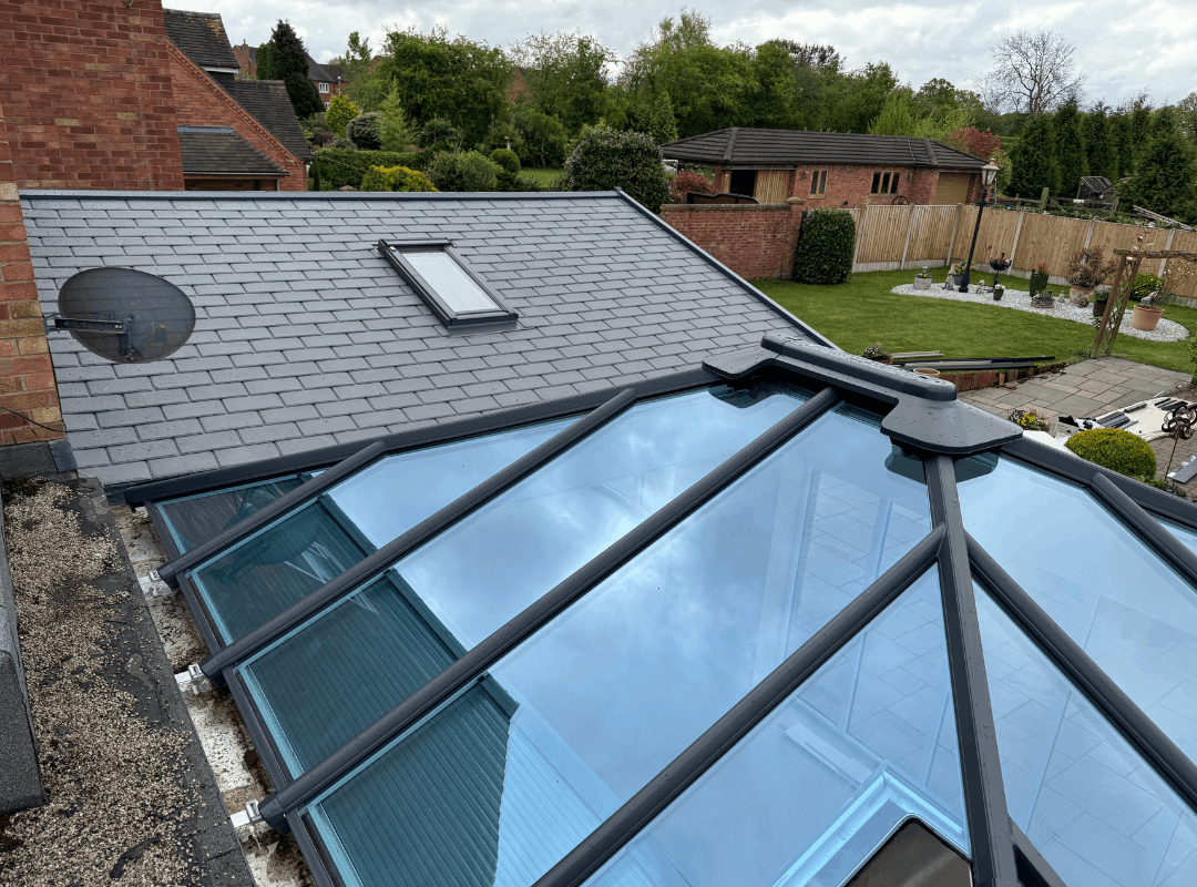 The Best of Both Worlds with Glass & Tiled Roofing | Ultraframe ...