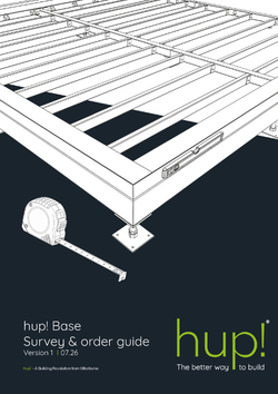 hup! base survey guide