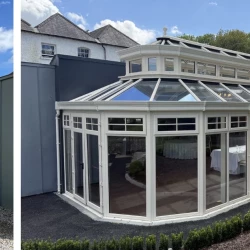 Case Study - Glass room extension | Bellinter House Hotel & Spa