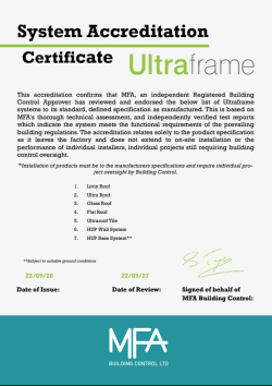 MFA System Accreditation Certificate