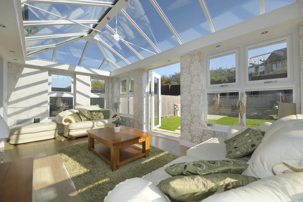 Orangery Glass Roof Extension