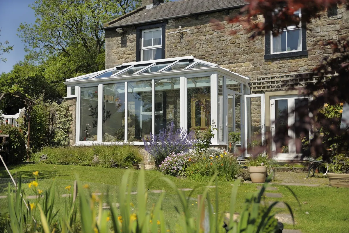 White Glass Conservatory