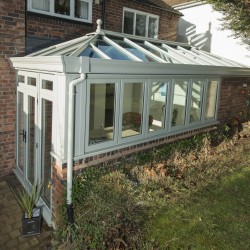 White uPVC Consevatory