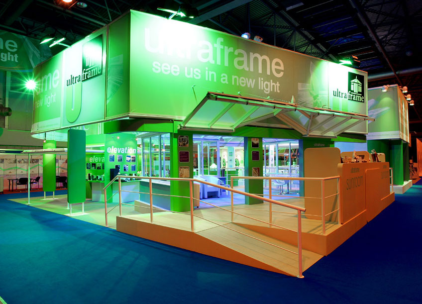 Ultraframe Glassex stand